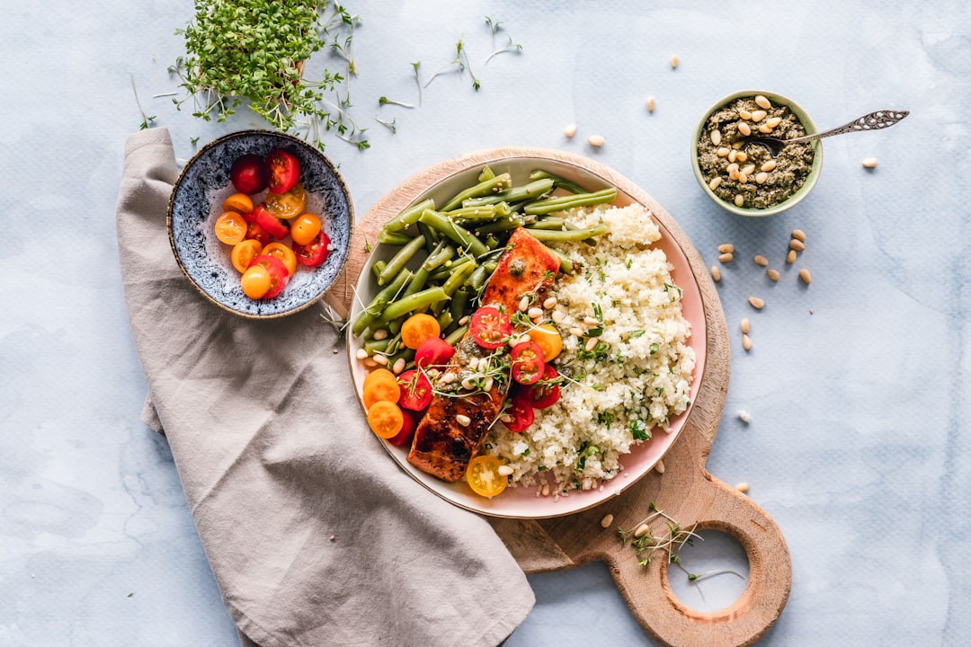 Balanced salmon and quinoa meal supporting Zepbound weight loss