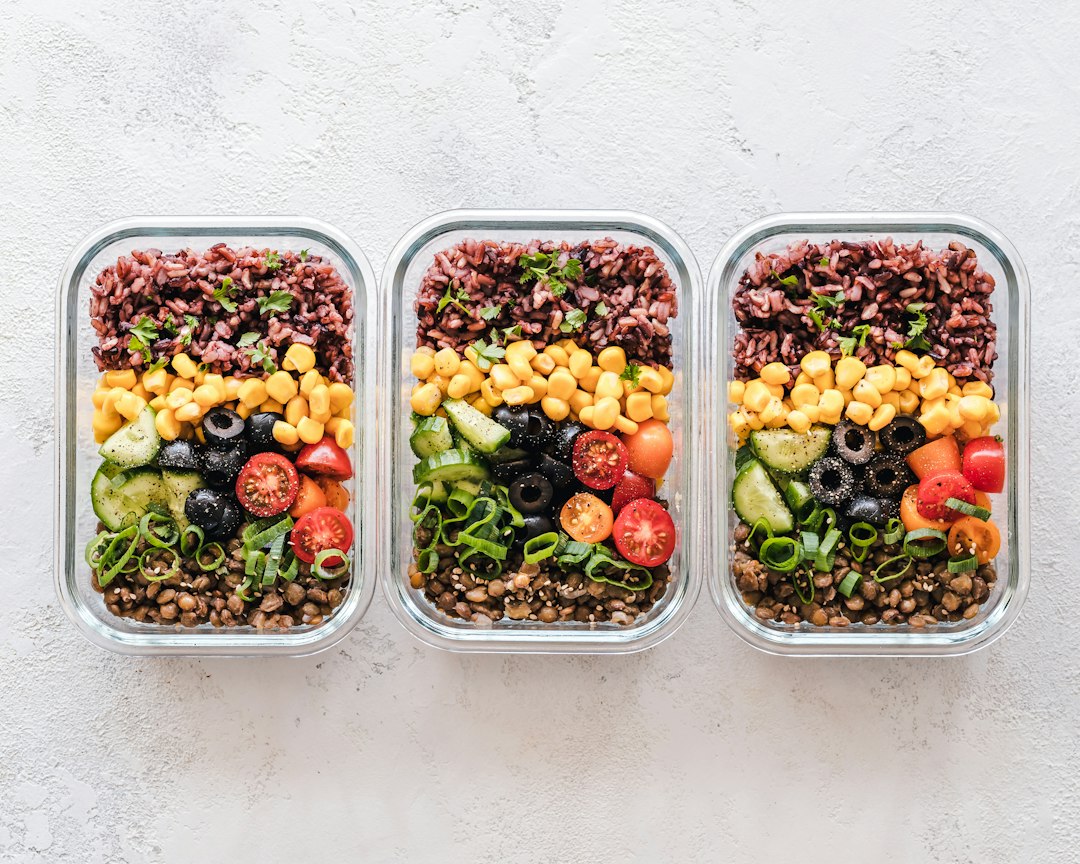 Healthy plant-based meal prep supporting Zonisamide weight management