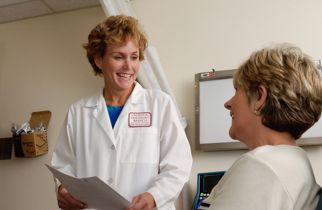 Doctor explaining Topiramate treatment to a patient during a medical consultation