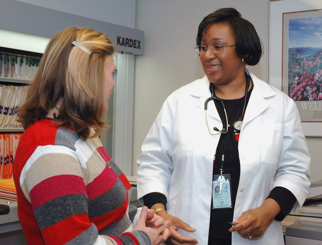 Doctor explaining Zepbound treatment to a patient during a consultation